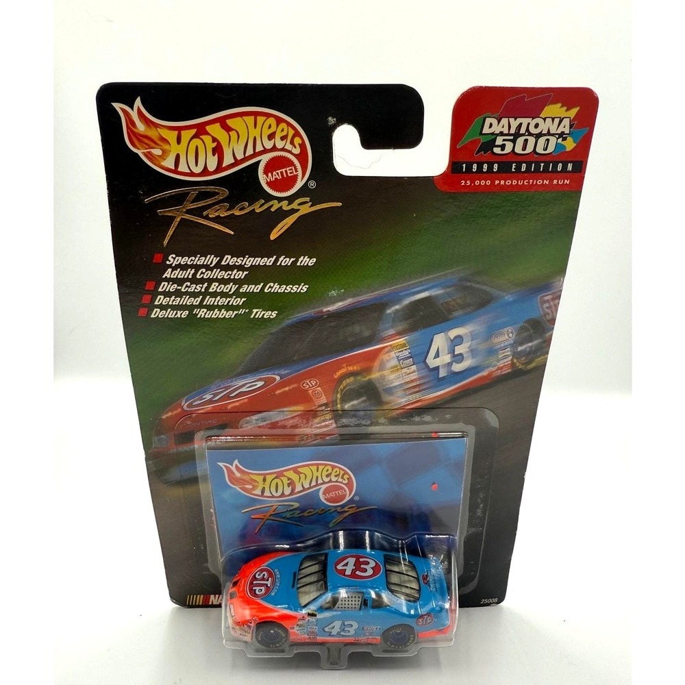Hot Wheels Racing 1999 Daytona 500 #43 STP Pontiac Grand Prix 1/64 Diecast 25008
